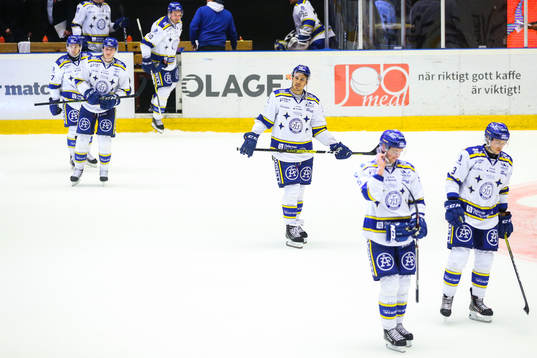 Leksands spelare deppar