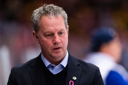 Leksands assisterande tränare Jens Nielsen deppar