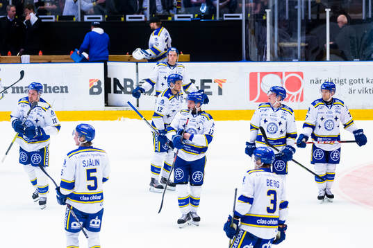Leksands spelare deppar