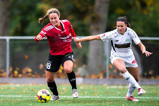 Limhamn Bunkeflos Elisa Lang Nilsson och Göteborgs Beata