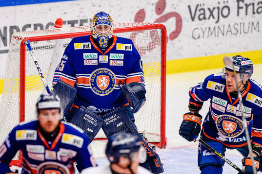Växjös målvakt Viktor Andrén