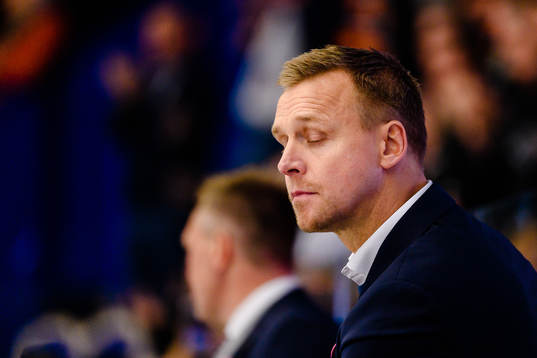 Linköpings tränare Bert Robertsson deppar