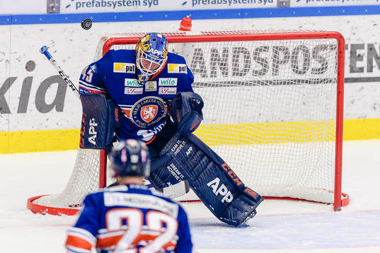 Växjös målvakt Viktor Andrén