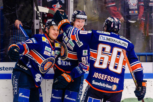 Växjös Jonas Engström och Fredrik Karlströmjublar