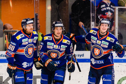 Växjös Erik Josefsson, Jonas Engström och Fredrik