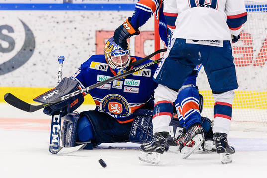 Växjös målvakt Viktor Andrén