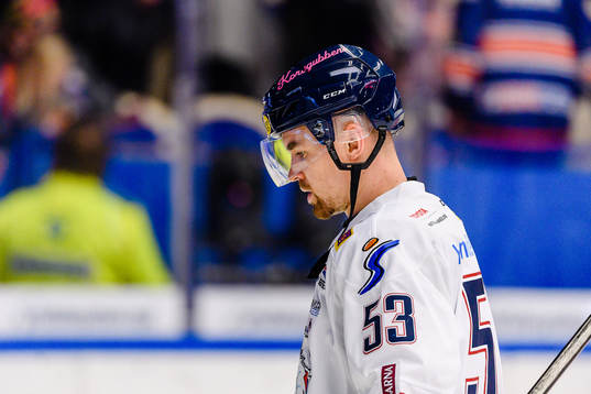 Linköpings Eddie Larsson deppar