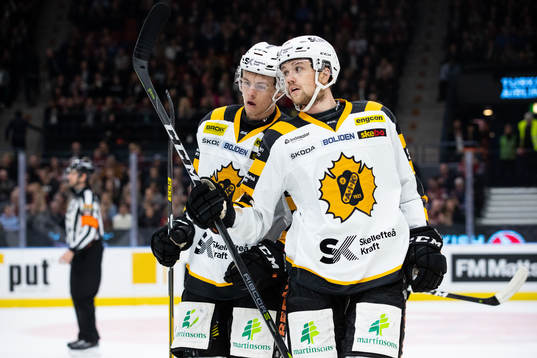 Skellefteås Philip Broberg och Filip Berglund deppar