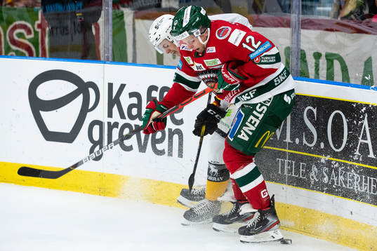 Frölundas Max Friberg och Skellefteås Philip Broberg