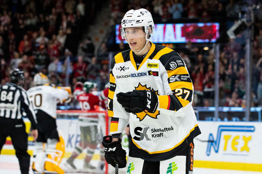 Skellefteås Robin Alvarez deppar