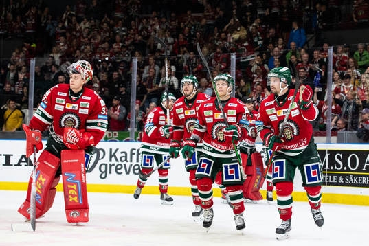 Frölunda jublar och tackar publiken