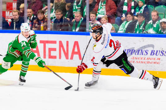 Örebros Rasmus Rissanen och Rögles Adam Edström