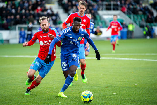 Helsingborgs Anders Randrup och Sundsvalls Peter Wilson