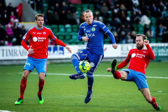Sundsvalls Tobias Eriksson gör 1-1