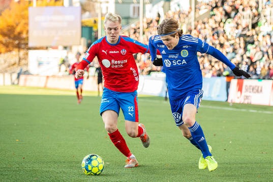 Helsingborgs Daniel Hafsteinsson och Sundsvalls Sundsvalls