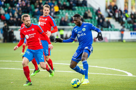 Helsingborgs Anders Randrup och Sundsvalls Peter Wilson