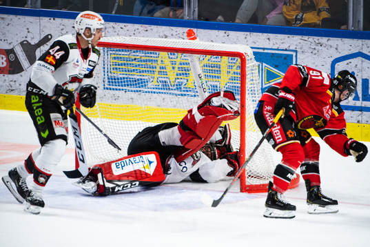 Malmö Redhawks målvakt Oscar Alsenfelt