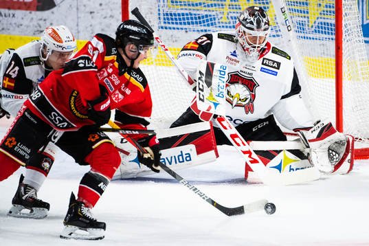 Malmö Redhawks målvakt Lars Volden