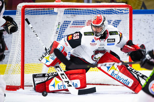 Malmö Redhawks målvakt Oscar Alsenfelt
