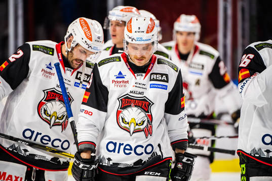 Malmö Redhawks Frederik Storm deppar
