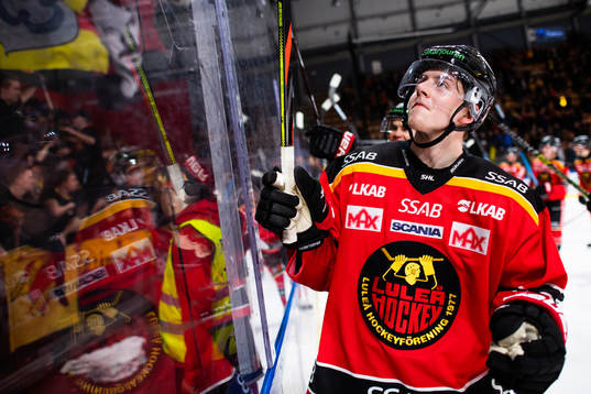 Luleås Jonas Berglund jublar