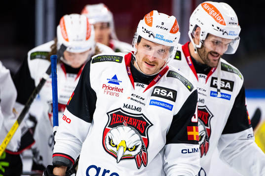 Malmö Redhawks Frederik Storm deppar