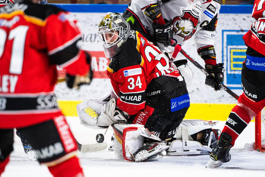 Luleås målvakt Joel Lassinantti
