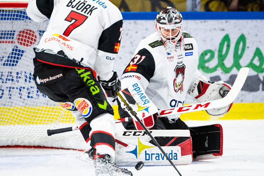 Malmö Redhawks målvakt Lars Volden