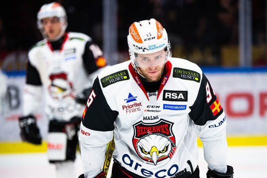 Malmö Redhawks Carl Persson deppar