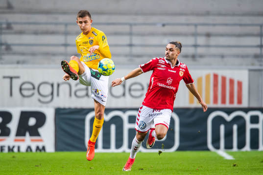 Falkenbergs John Björkengren och Kalmars Alexander Jakobsen