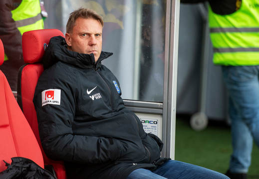 Falkenbergs tränare Hasse Eklund