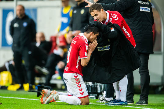 Kalmars Romário Pereira Sipião jublar
