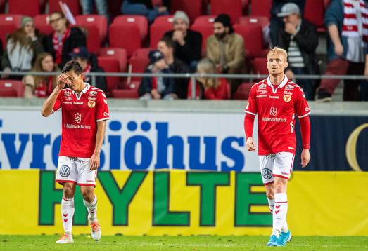 Kalmars Romário Pereira Sipião och Kalmars Geir Andre