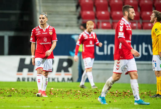 Kalmars spelare deppar