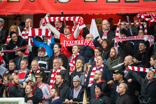 Kalmarfansens tifo