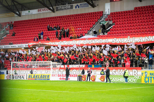Kalmarfansens tifo