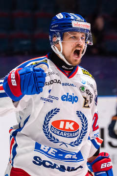 Oskarshamns Johannes Salmonsson jublar
