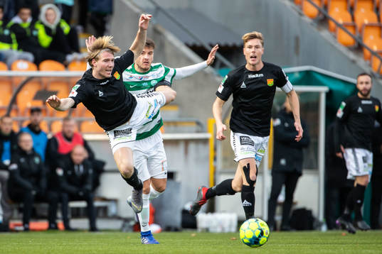 GAIS August Wängberg och Västerås Boris Ljevar