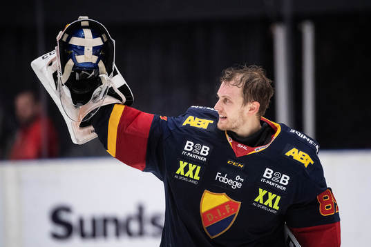 Djurgårdens målvakt Niklas Svedberg