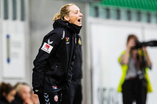 Kristianstads tränare Elisabet Gunnarsdóttir