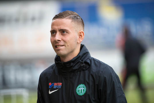 Västerås Petar Petrovic innan fotbollsmatchen i