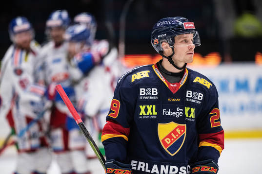 Djurgårdens Sebastian Strandberg deppar