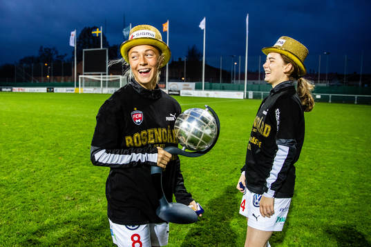Rosengårds Hanna Bennison och Matilda Eriksson Kristell