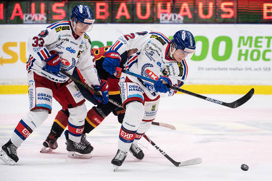 Oskarshamns Filiph Engsund och John Dahlström