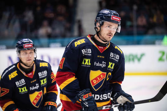 Djurgårdens Jesper Pettersson och Marcus Högström