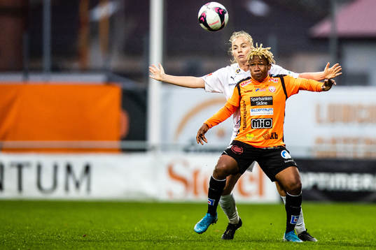 Rosengårds Glodis Perla Viggosdottir och Kristianstads