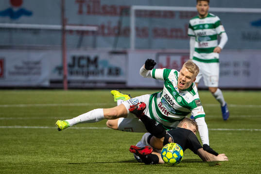 Västerås Simon Johansson och GAIS Marcus Bergholtz