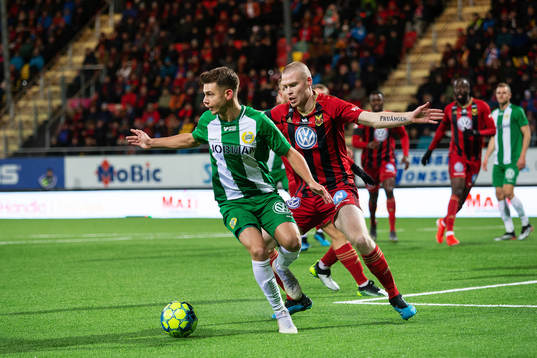 Hammarbys Alexander Kacaniklic och Östersunds Thomas