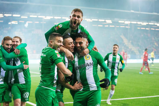 Hammarbys Imad Khalili jublar