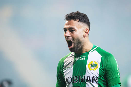 Hammarbys Imad Khalili jublar